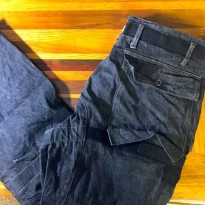 Marithe Francois Girbaud mens 40x30 black jeans